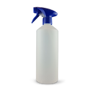 Lege Sprayflacon 750ml | Met professionele afsluitbare blauwe spraykop | Geschikte voor vloeistoffen | Navulbaar